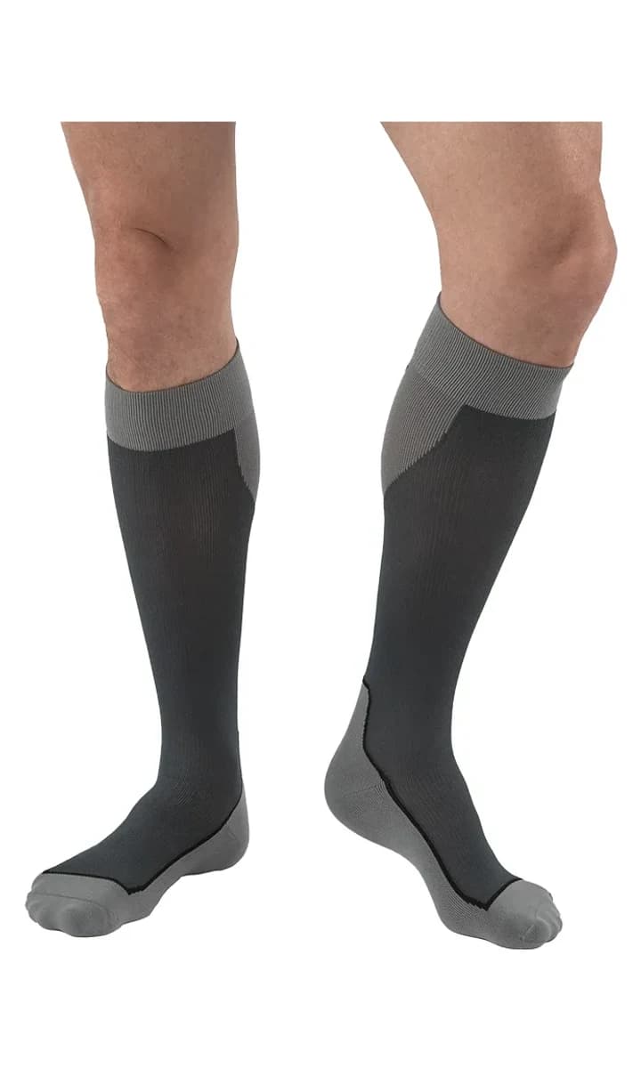 JOBST Sport 20-30 mmHg Pé Fechado Cinza