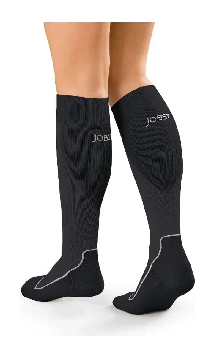 JOBST Sport 20-30 mmHg Pé Fechado Preto