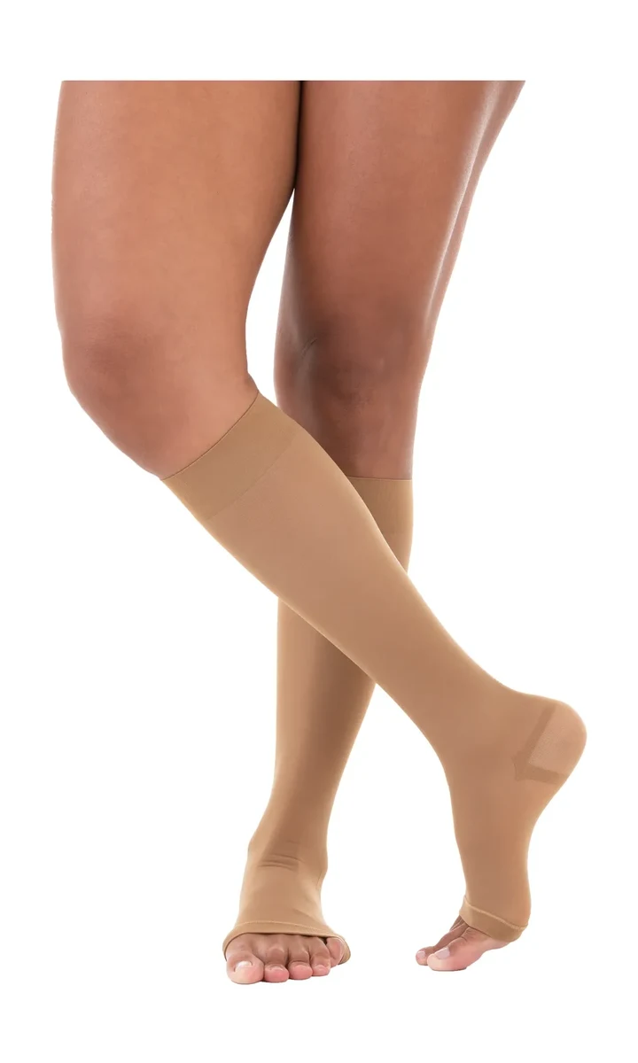 Venosan 6000 AD 20-30 mmHg 3/4 Pé Aberto Bronze