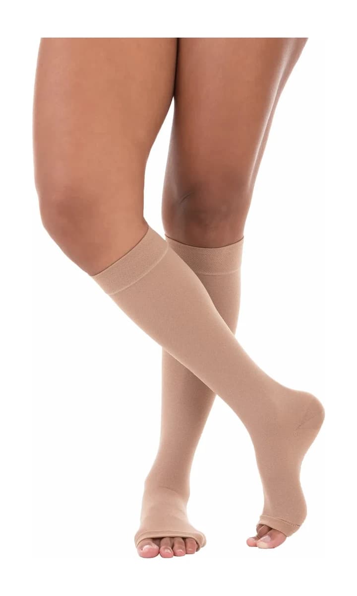 Venosan Comfortline AD 20-30 mmHg Curta Pé Aberto Bege
