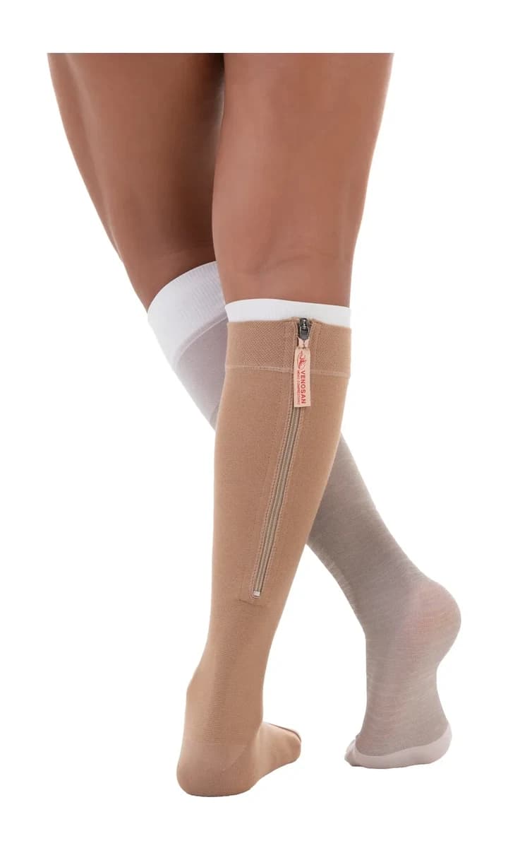 Venosan Ulcercomfort AD 30-45 mmHg Curta Bege/branco